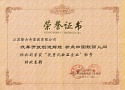 優(yōu)秀化妝品企業(yè)榮譽(yù)證書(shū)